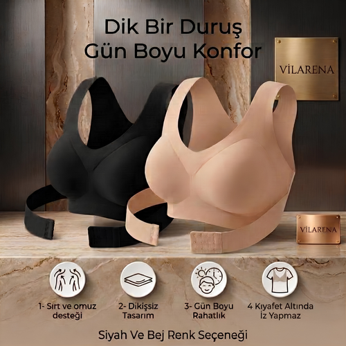 Vilarena™ Postür Düzeltici Dikişsiz Sütyen